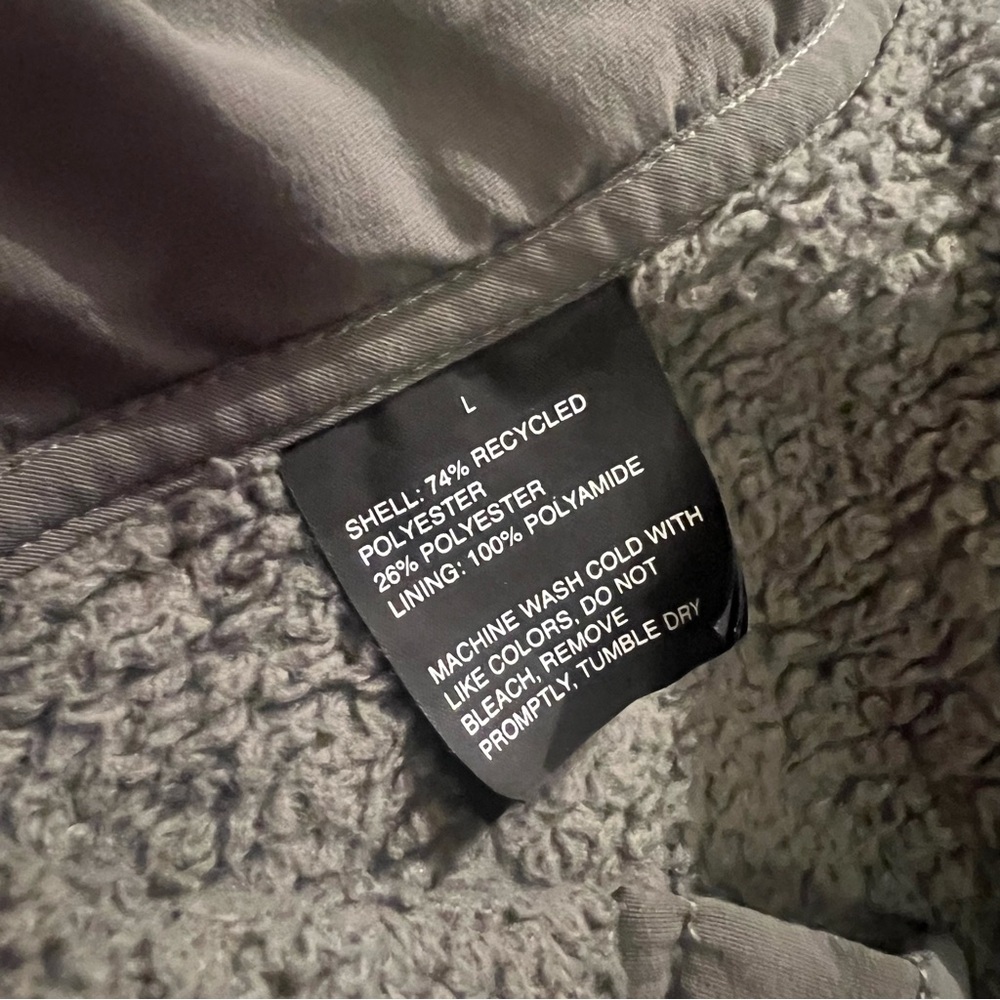 Vuori Charcoal Gray Teddy Jacket - Picture 6 of 6